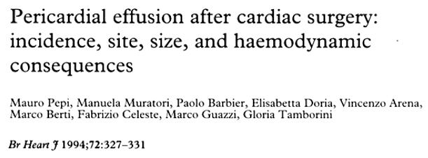 Figure 58. Publications by Pepi et al, Br Heart J 1994