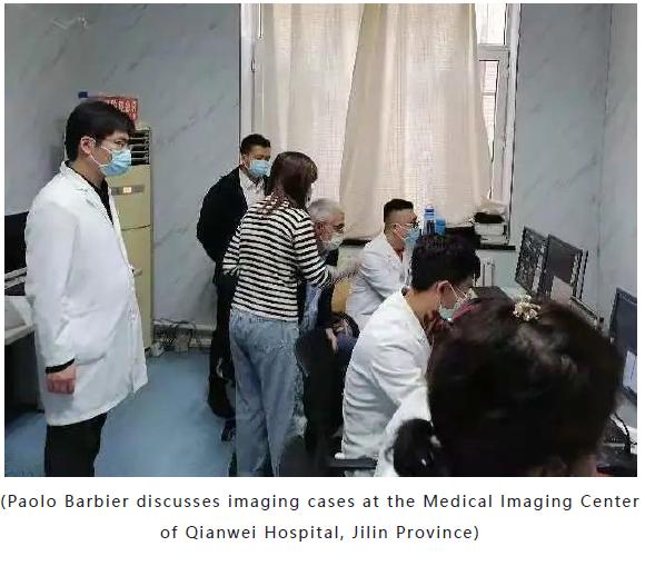 Case discussion at the Qianwei Hospital in Changchun, Jilin Province, China